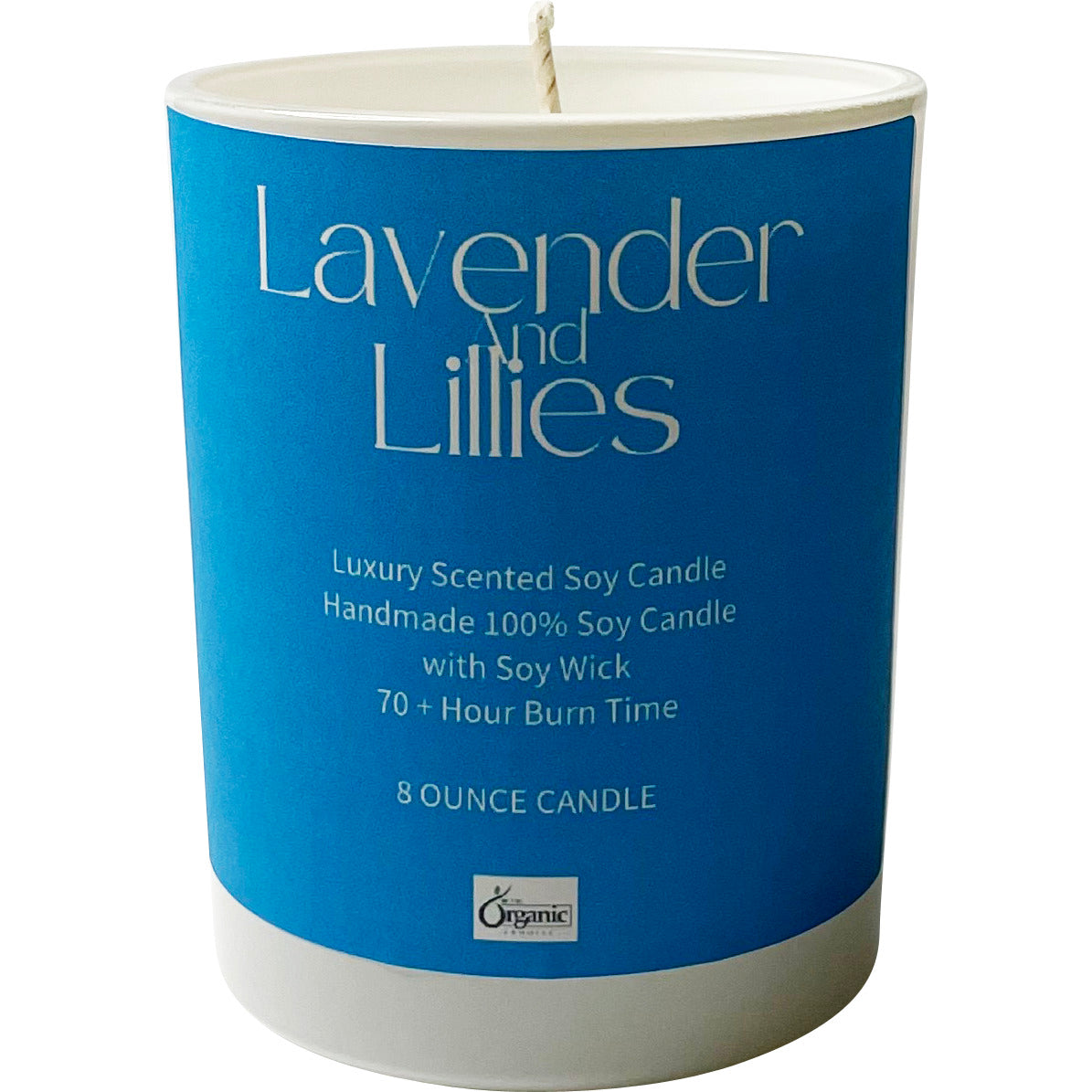 LAVENDER & LILLIES LUXURY SCENTED SOY CANDLE