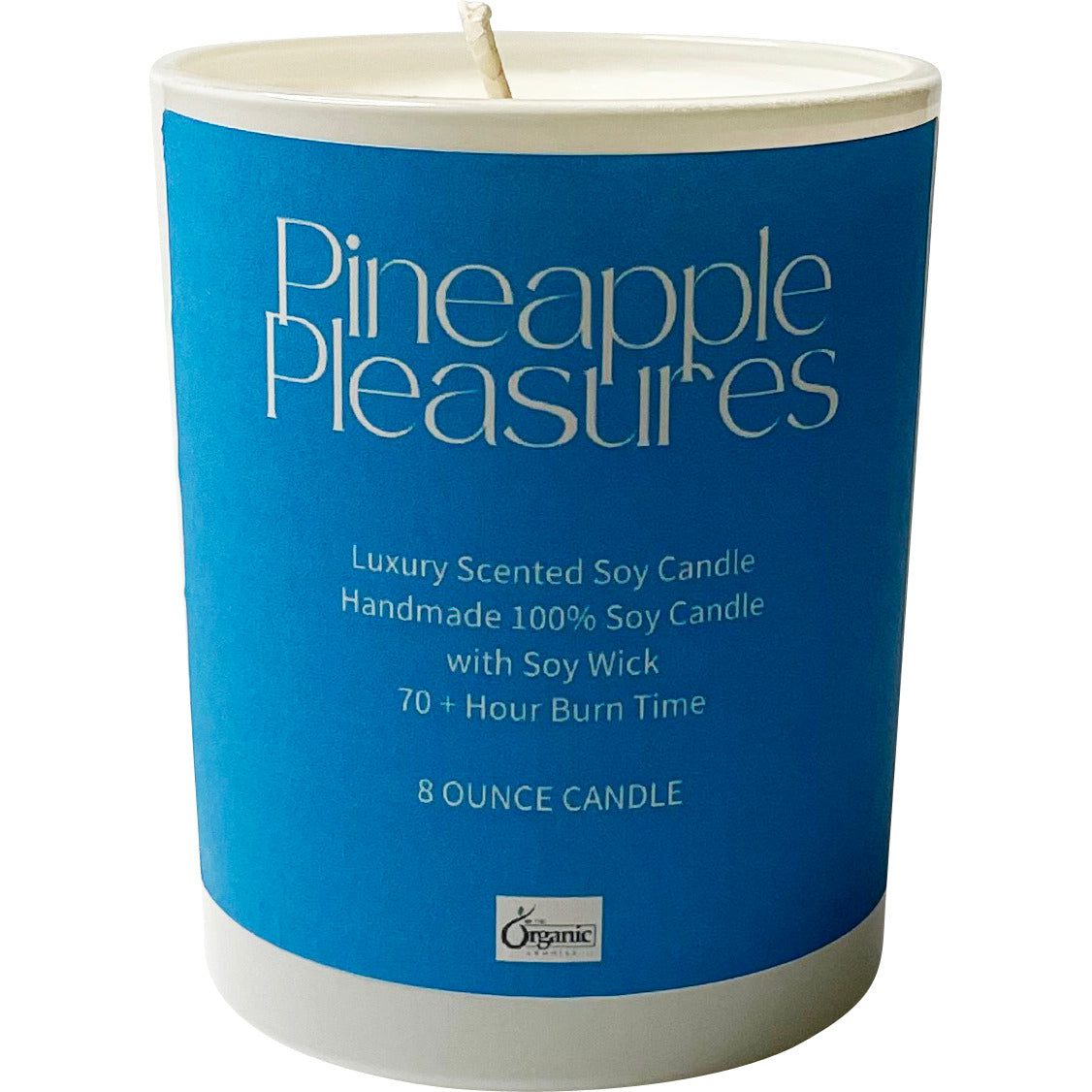 PINEAPPLE PLEASURES LUXURY SCENTED SOY CANDLE