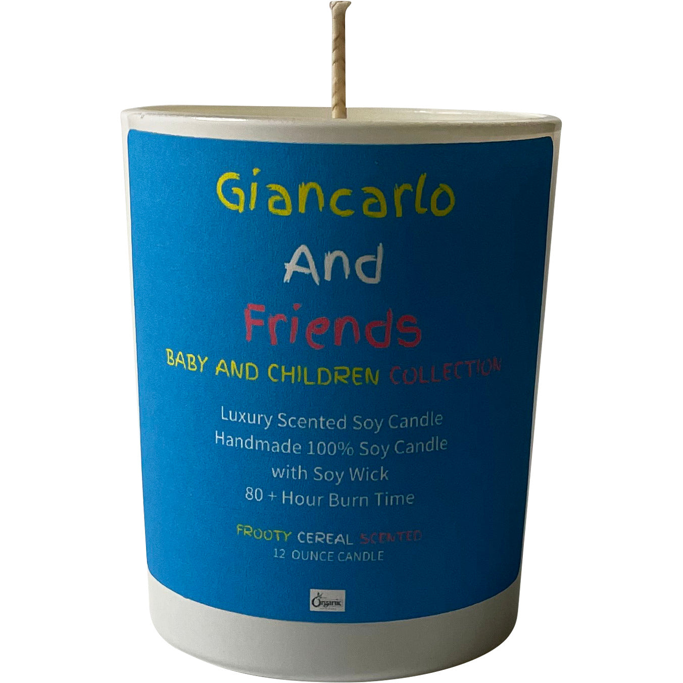GIANCARLO & FRIENDS — KIDS & BABY “FROOTY CEREAL” CANDLE (8 oz)