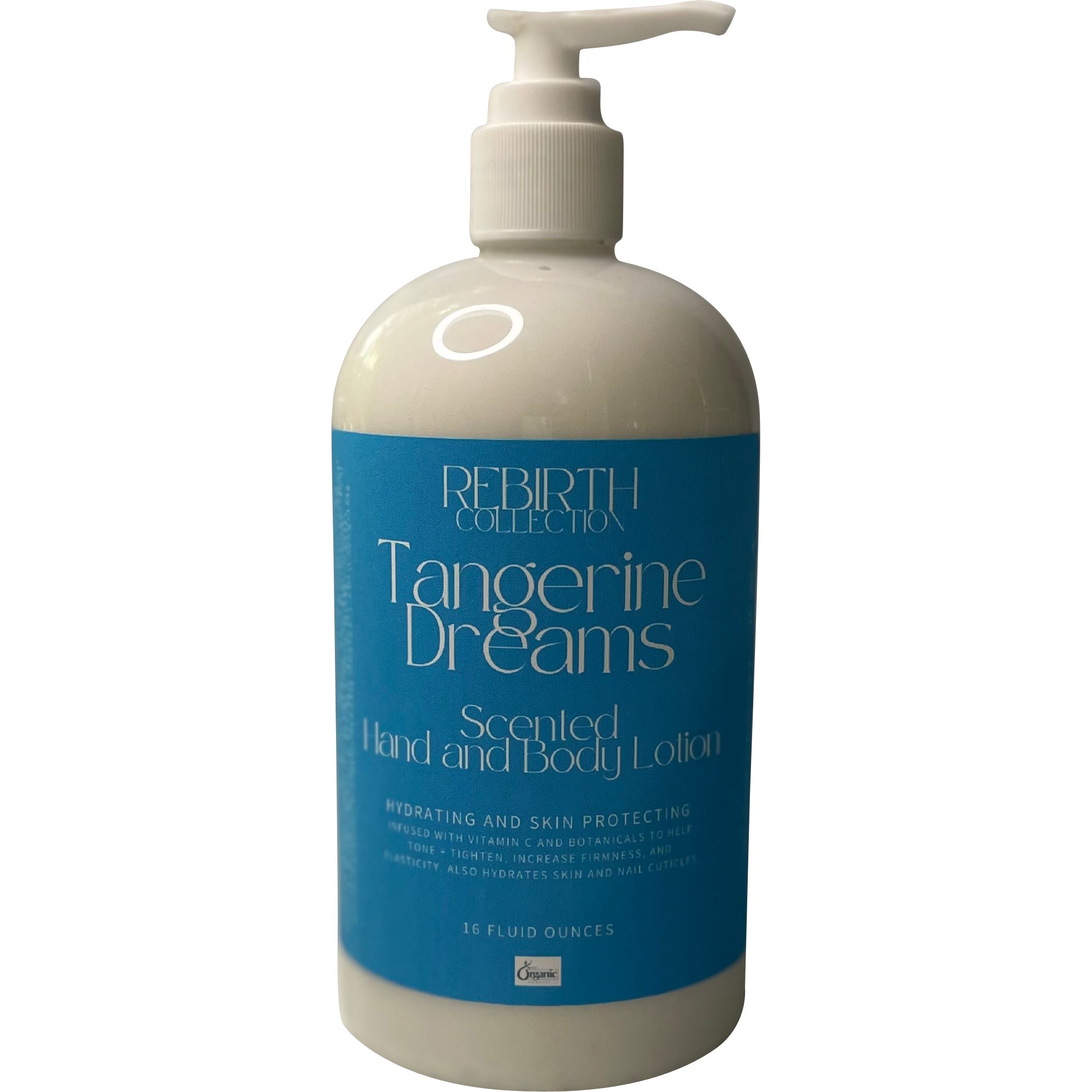 REBIRTH HYDRATING AND SKIN PROTECTING LOTION IN "TANGERINE DREAMS"