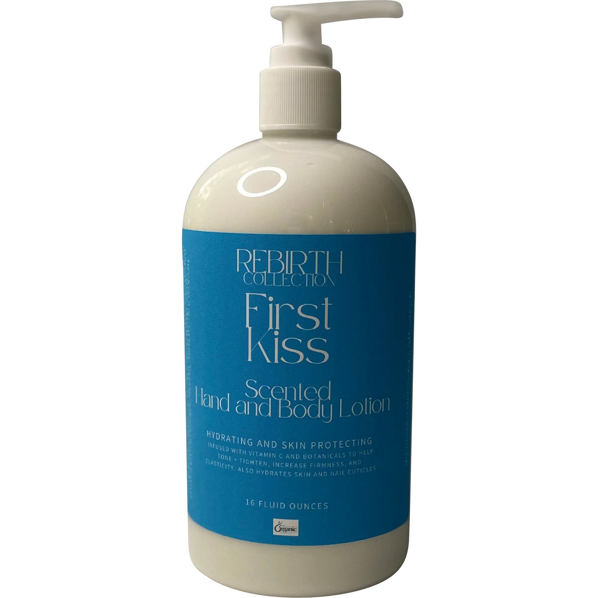 REBIRTH HYDRATING AND SKIN PROTECTING LOTION IN "FIRST KISS"