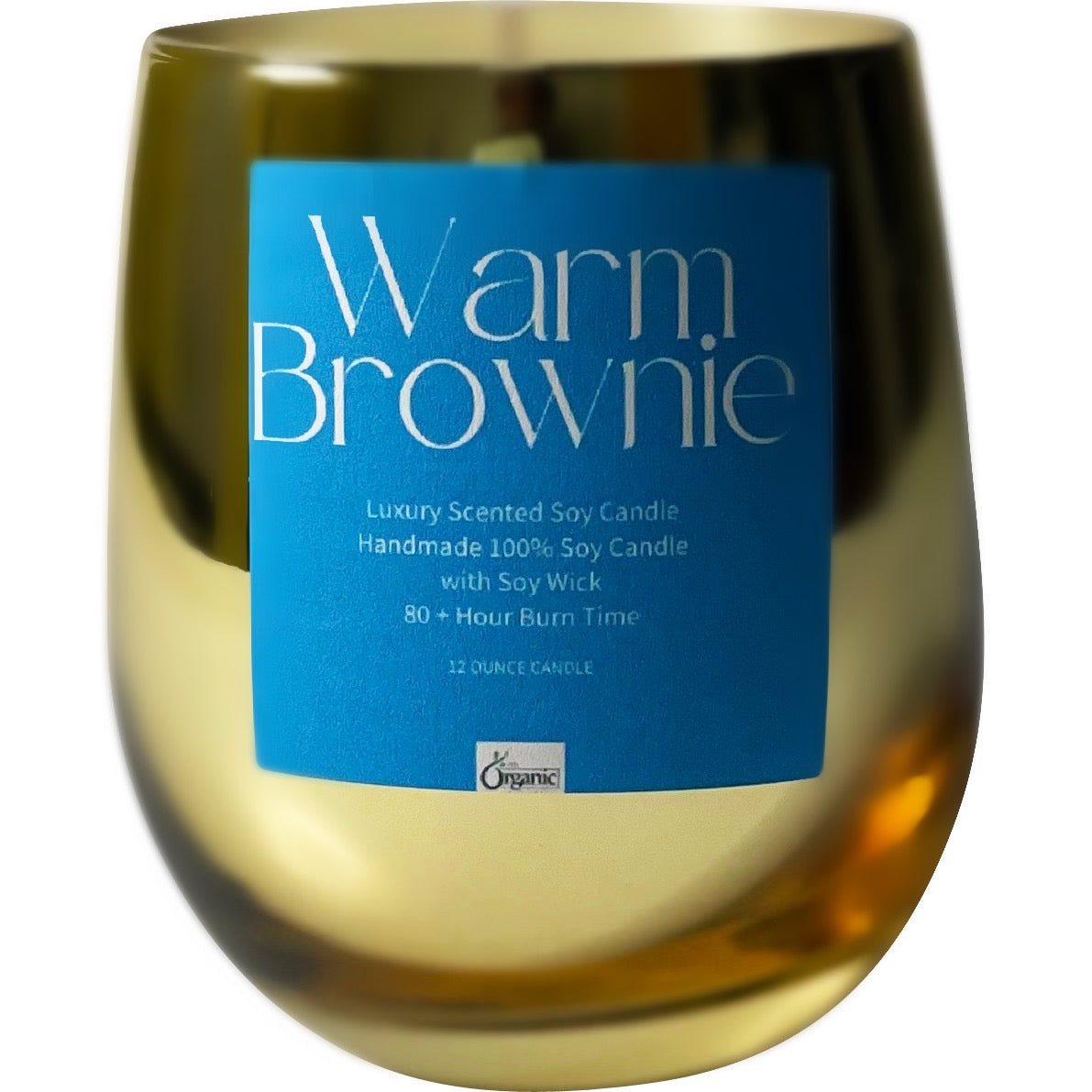 WARM BROWNIE LUXURY SCENTED SOY CANDLE
