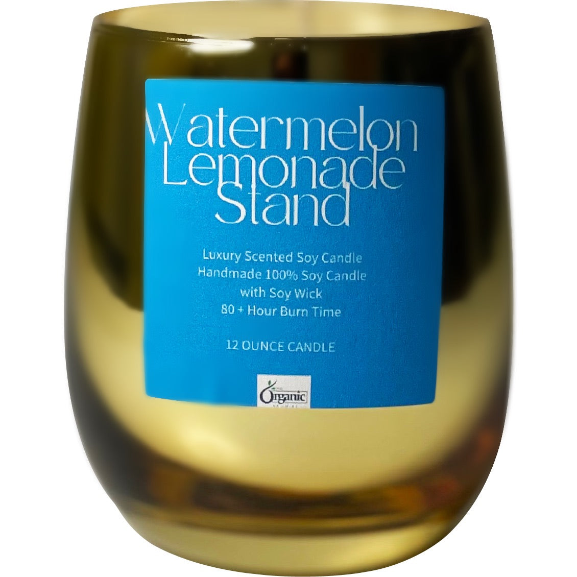 WATERMELON LEMONADE STAND LUXURY SCENTED SOY CANDLE