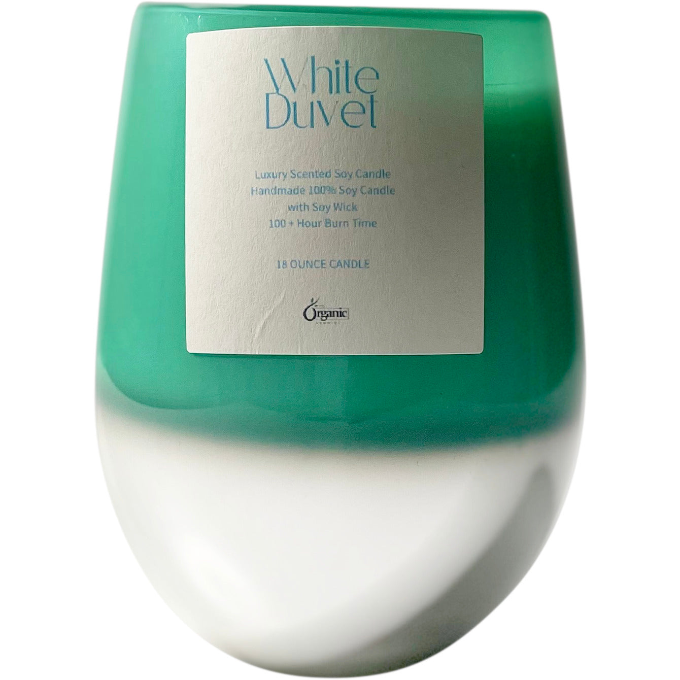 WHITE DUVET LUXURY SCENTED SOY CANDLE